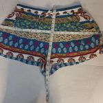 American Eagle  Outfitters Floral Shorts M Dopamine Bohemian Coconut Girl Classic Photo 1