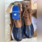 Jbu  Jambu Women's Maplewood Navy/Tan Waterproof Duck Boots New w/Box S Photo 1