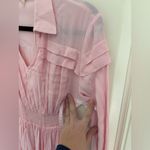 Maje  Rubin Smocked Blouson Dress Size Small (1) Photo 5