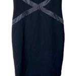 Lafayette 148 NY sheath black Dress 8 Sleeveless Straight Minimalist classic Photo 7