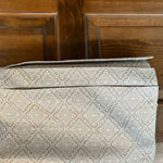 Loft Ann Taylor  Skirt Size 4 Beige Cream Diamond Pattern A-Line Knee Length Photo 1