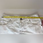 Free People Free‎ People Women’s White Jean Shorts Size 27 Photo 5