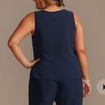 Oleg Cassini  Tank and Kimono Set Navy size‎ 16w Photo 1