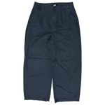 Madewell  Women’s Size 6 Navy Blue The Harlow Wide Leg Linen Blend Pants Photo 7