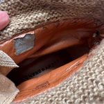 Lucky Brand Huntress Suede Foldover Lace Up Ankle Lugged Booties 8.5 Tan Photo 5