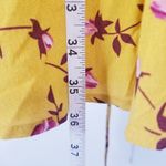 Privacy Please REVOLVE Yellow Floral Wrap Mini Dress Cold Shoulder V-Neckline Photo 6