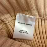 Torn By Ronny Kobo NWT Ronny Kobo Two Tone Ribbed Knit Pants Wide Leg Stretchy Beach Clean Girl szM Photo 5