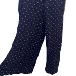 Forever 21 Navy Blue Floral Design Long Romper Jumpsuit Women’s Size Small Style Photo 2