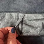 Lululemon Tank Top Denim Look with White Trim Size 4 Racerback Built In … Photo 5