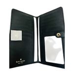 Kate Spade New York Slim Schuyler Billfold Wallet Saffiano PVC Black NWT Photo 4