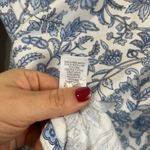 J. Jill Cotton Tencel Modal Soft Touch Knit Top Long Sleeve Sz M Tall Blue Size M Photo 3