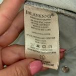 BLANK NYC  Sign your name light wash ruffle trim denim jacket Photo 4