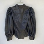 Alice + Olivia Leather Top Photo 5