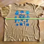 Fifth Sun  Plant Tee, Mustard Yellow, Gold, Green, Size XL Photo 7