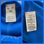 We The Free  Window Crochet Bright Electric Blue Tank Top XS Photo 5