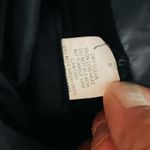 For her nyc hybrid moto jacket pleather & denim jean mixed xl motorcycle jacket Black Photo 3