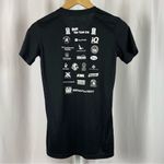 Leslie Jordan XS Scary Run Washington Cheetah Lattice Dri Fit Graphic Tee Shirt Black Photo 1