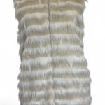 Forever 21  Chic Faux Fur Vest in Cream and White‎ Photo 0