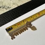 Grandma Gold Tone Letter Charms Bar Brooch Pin Photo 2