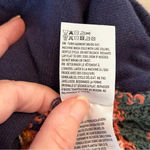 American Eagle  Crochet Knit Crop Halter Top Womens Lg Tie Neck Multi Lined Frnt Photo 7