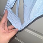 Baby Blue Lace and Corset Back Bodysuit Photo 6