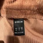 SheIn  High Rise Corduroy Pants Womens Size 2 Pink Orange Casual Trouser Fall Photo 2