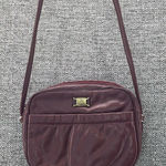 Etienne Aigner ‎ Crossbodydy Bag Small Vintage Maroon Oxblood 90s Photo 0