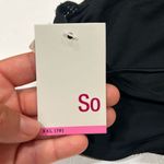 SO Black Crochet High Neck Bikini Top | NWT | Size XXL Photo 2