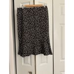 Banana Republic NWT  Black White Polka Dot Skirt Size 12 MSRP $80 Photo 1