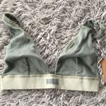 SKIMS Cotton Plunge Bralette in Mineral M Photo 0