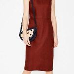 Boden Imelda Linen Dress Blue Size 4 Photo 0