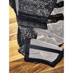 Victoria's Secret Black Nude Underwire Lace Plunged Bra 34D Photo 6