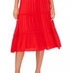 Vince Camuto  Tiered Maxi Skirt Size Large‎ Photo 0