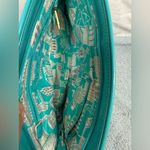 Vera Bradley  Turquoise Quilted Cosmetic Bag Photo 2