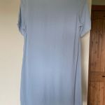 Wilfred Free  by Aritzia Baby Blue Teigen Minimalist T-Shirt Dress XS Photo 7