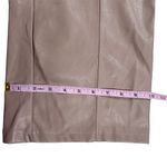 7 For All Mankind NWT  Vegan Faux Leather Pants Wide Leg Ankle High Rise Size L Photo 8