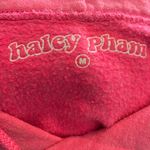 HALEY PHAM Bright Pink Girly Pop Hoodie Size M Photo 3