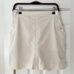 Athleta  Cream Vienna Cargo Skort Size 10 EUC Photo 1