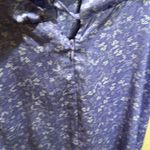 ZARA size large purple floral babydoll dress Photo 6