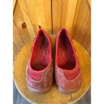 Keen  Mercer Ballerina CNX Ballet Womens Suede Flat Slip On Red Size US 8 EU 38.5 Photo 1