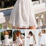 Princess Polly CARLITA MINI DRESS WHITE -  Photo 1
