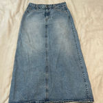 Stradivarius  jean maxi skirt Photo 0