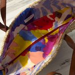 Jams World  Hula Moon Straw Tote - Multicolor Photo 4