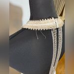 Mac Duggal IEENA for  Zuri Beaded Halter White Jersey Gown size 6 Photo 8