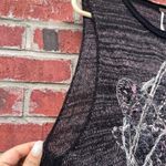 Free People  Sweater M ZODIAC Embroidered Lace-Up Sides Linen Cotton Wool SP Photo 4