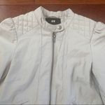 H&M | Light Jacket Quilted Shoulders Gray/White 2 Photo 1