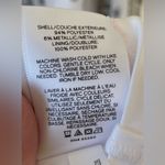 EXPRESS NWT  fully lined, silver, white halter neck, back slit maxi dress; XS Photo 7