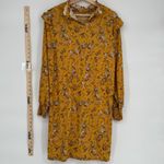 Floral Mustard Dress Yellow Size XL Photo 5
