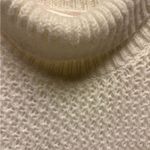 LC Lauren Conrad Cozy White Turtleneck Poncho Sweater Photo 3