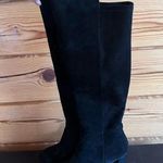 Valdini  Carina black suede knee high heeled boots with soft lining size 9 Photo 0